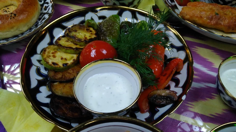 Кафе Султан. Овощи-гриль