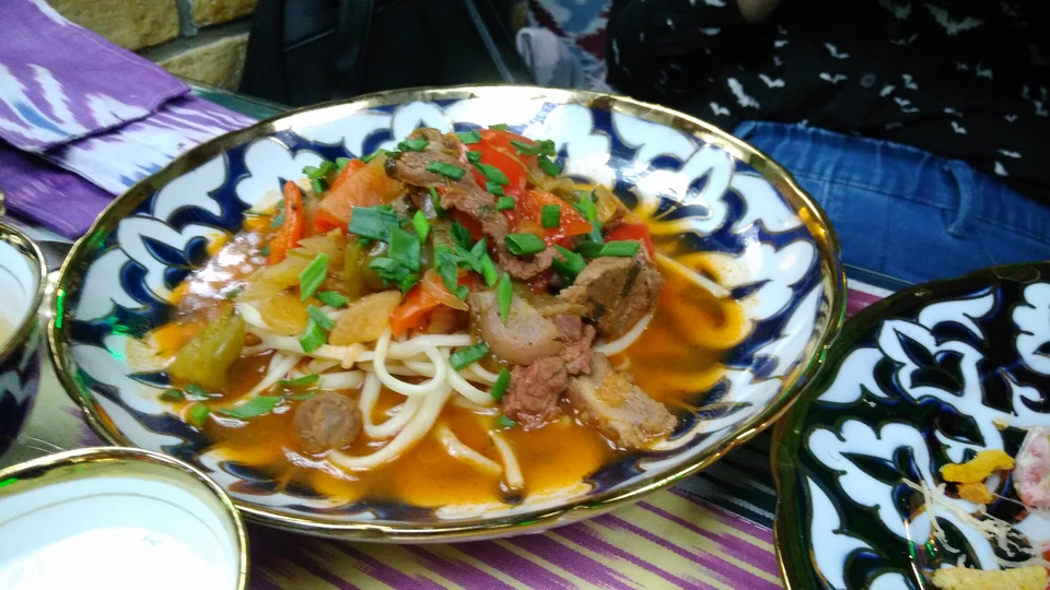 Кафе Султан. Уйгурский лагман