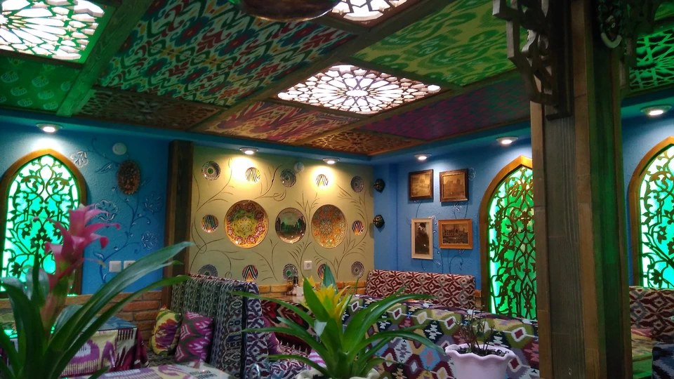 Кафе Султан. Интерьер