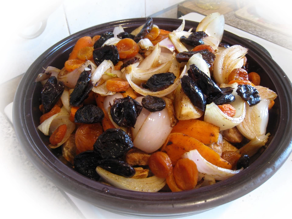 Таджин с индейкой