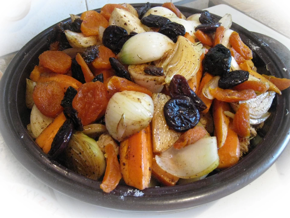 Таджин с индейкой