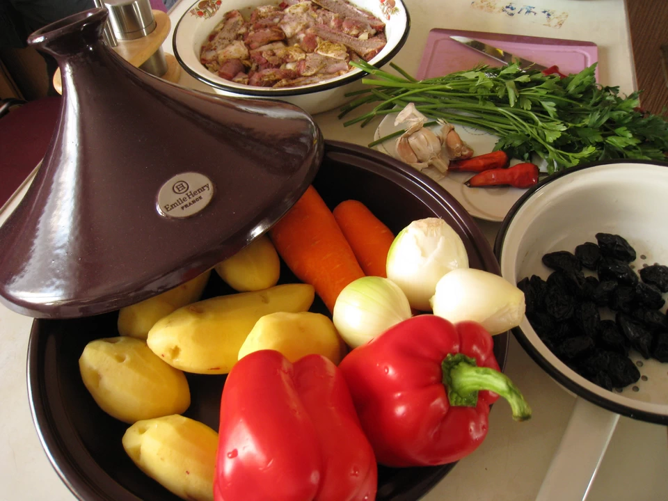 Таджин. Подготовка