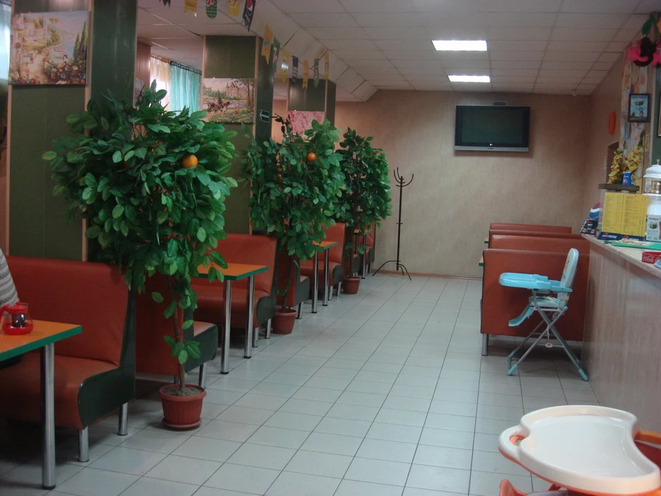 Пиццерия Три апельсина. Интерьер