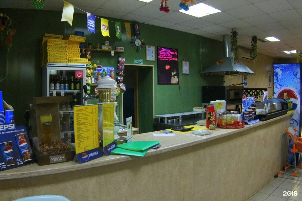 Пиццерия Три апельсина. Стойка