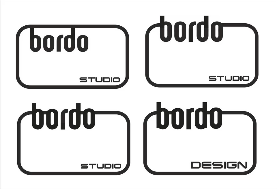 Бренд BORDO. Сравнение логотипики