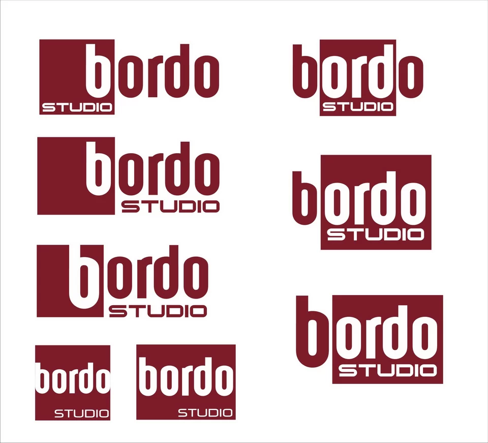 Бренд BORDO. Варианты готового логотипа