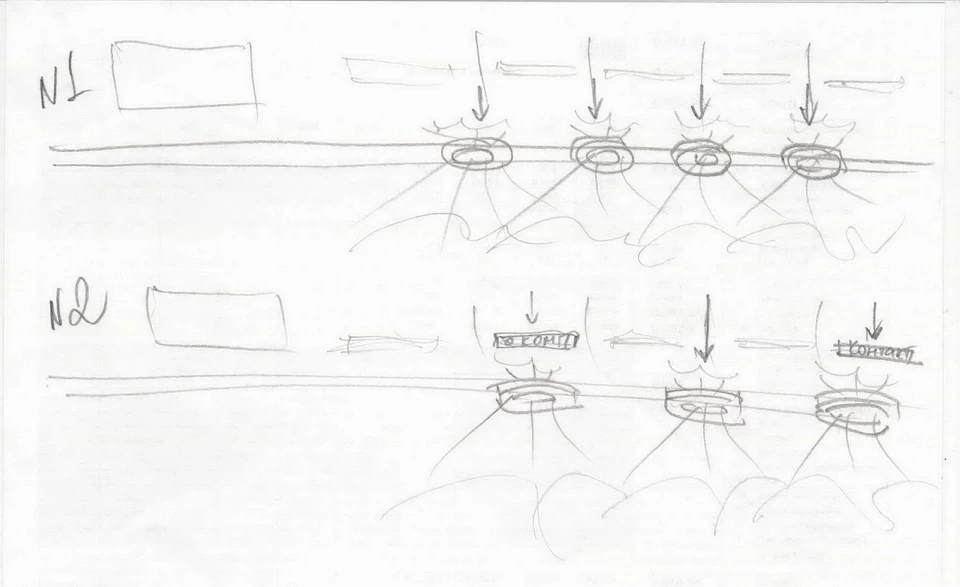 Сайт BORDO. Координация блоков