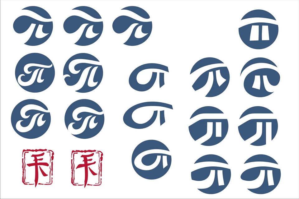 Мастерская Евгения Палина. Варианты логотипов