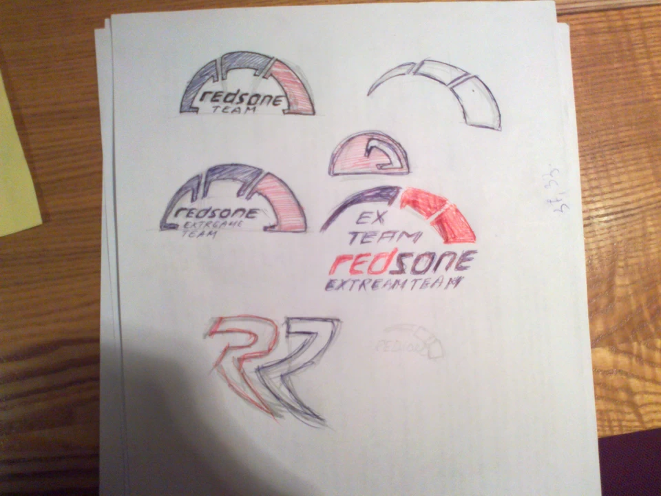 Лого REDZONE. Идеи