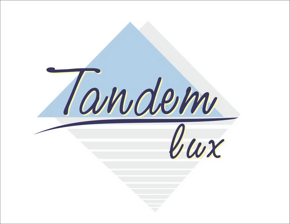 Тандем-люкс. Исходный логотип