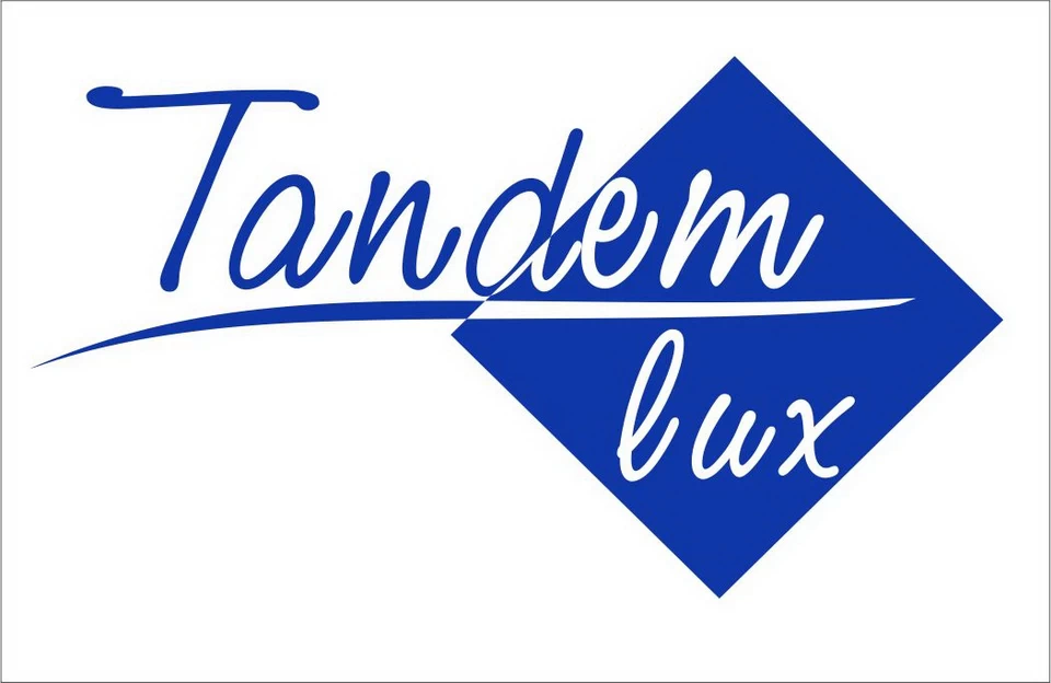 Тандем-люкс. Синий вариант лого