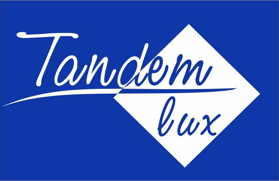 Тандем-люкс. Синий вариант лого