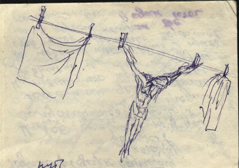 Армейский блокнот 1988-1989. Распятие 89